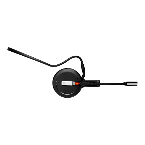 Sennheiser SDW 5015 (506592) einseitiges drahtloses DECT Super Breitband Headset für Schreibtisch Telefon & Softphone/PC Anschluss Dual Mikrofon Ultra Noise Canceling, schwarz Bild 7