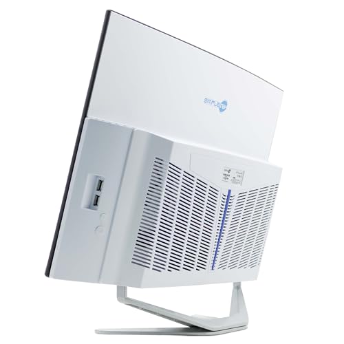SIMPLETEK All-in-One AiO 27 Zoll FHD Curved Windows 10 Core i7 bis 3,6 GHz 8 GB RAM SSD 4 TB + kabellose Maus inklusive Webcam PC Gaming Curved Streaming Haus Arbeit Computer für Jungen Bild 4