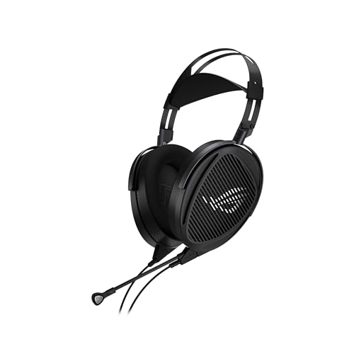ASUS ROG Kithara Gaming/Audiophile Open Back Kabelgebundene Kopfhörer mit Mikrofon - ROG-Tuned HIFIMAN Planar Magnettreiber, verstellbares Kopfband, zusätzliche Ohrpolster, DAC-kompatibel Bild 1