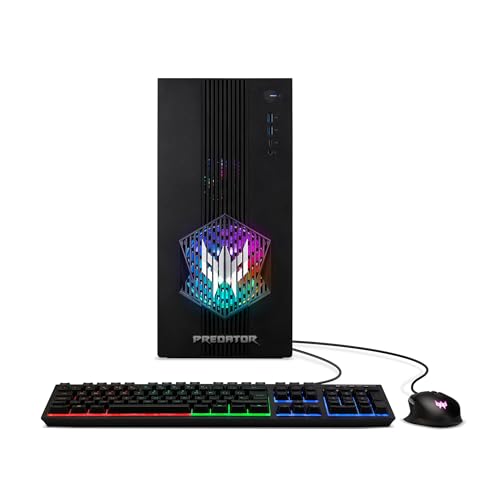 acer Tower | Predator Orion 3000 | Core Ultra 5 225F | RAM: 128GB | SSD: 500GB | NVIDIA RTX 5060 | Sichtfenster | RGB | Gaming Tastatur und Maus | Windows 11 Pro | Sicherungsstick Bild 2
