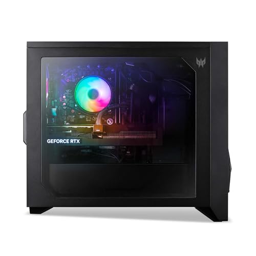 acer Tower | Predator Orion 3000 | Core Ultra 5 225F | RAM: 128GB | SSD: 500GB | NVIDIA RTX 5060 | Sichtfenster | RGB | Gaming Tastatur und Maus | Windows 11 Pro | Sicherungsstick Bild 4