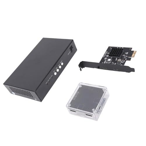 Luocute DMA Fuser, 3840x2160 144Hz DisplayPort Video Board Kit mit KMBOX Tastatur-Maus-Controller, für Gaming-Videobearbeitung und Multi-Screen-Display-Anwendungen Bild 1